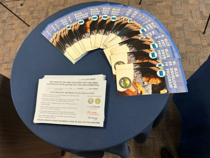 Camden County’s Blue Envelope Program Eases Police Stops for Autistic Drivers